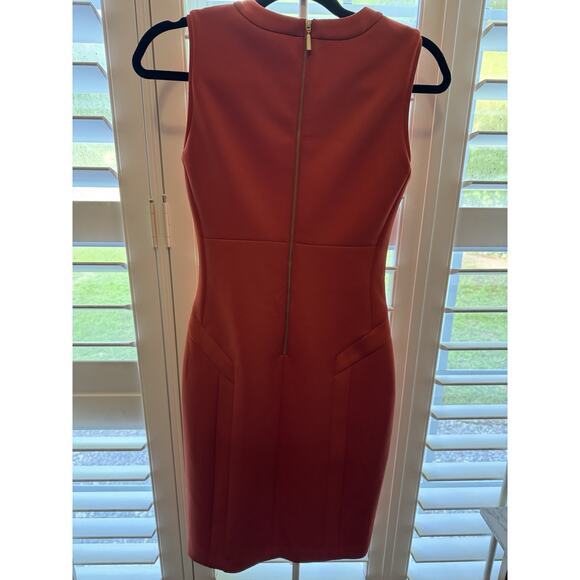 Calvin Klein Shoes Dress Burnt Orange Sleeveless 2 - Picture 5 of 6